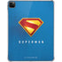 Superman 2025 Classic Superman Shield Emblem iPad Pro 11in (2024) Clear Case