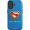Superman 2025 Classic Superman Shield Emblem iPhone 16 Plus Magsafe Impact Case