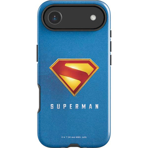 Superman 2025 Classic Superman Shield Emblem iPhone 17 Air Impact Case