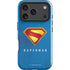 Superman 2025 Classic Superman Shield Emblem iPhone 17 Pro Impact Case