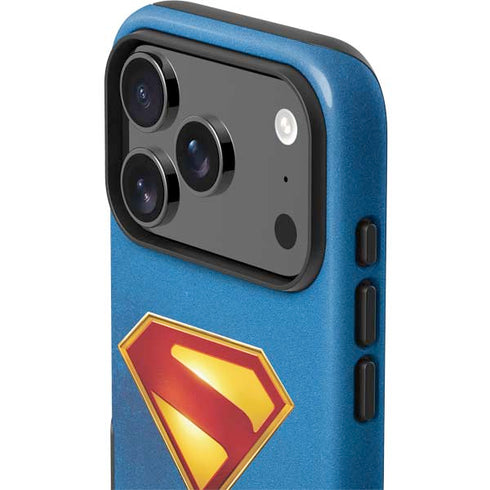 Superman 2025 Classic Superman Shield Emblem iPhone 17 Pro Max Impact Case