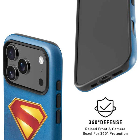 Superman 2025 Classic Superman Shield Emblem iPhone 17 Pro Max Magsafe Impact Case