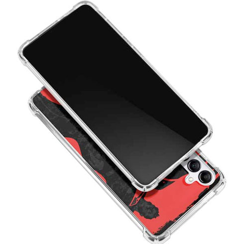 DC Comics Superman Silhouette Flying Gabb Phone 4 Clear Case
