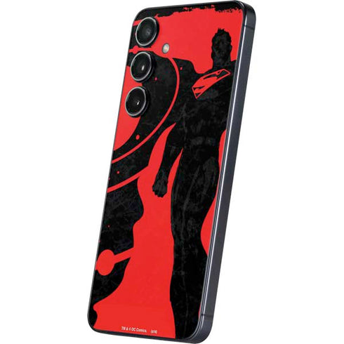 DC Comics Superman Silhouette Flying Galaxy A16 5G Skin