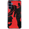 DC Comics Superman Silhouette Flying Galaxy A55 5G Clear Case