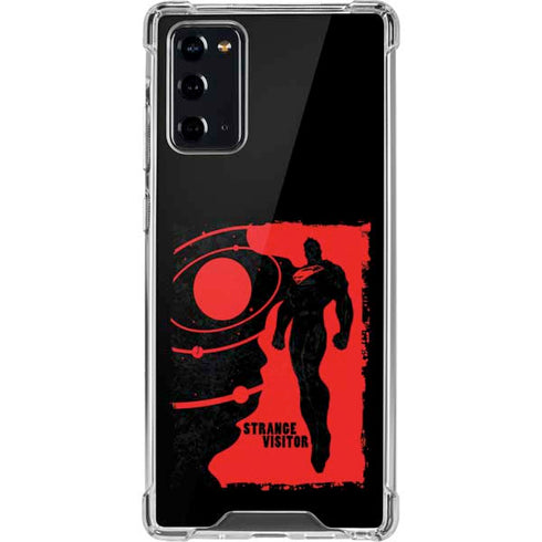 DC Comics Superman Silhouette Flying Galaxy Note20 5G Clear Case