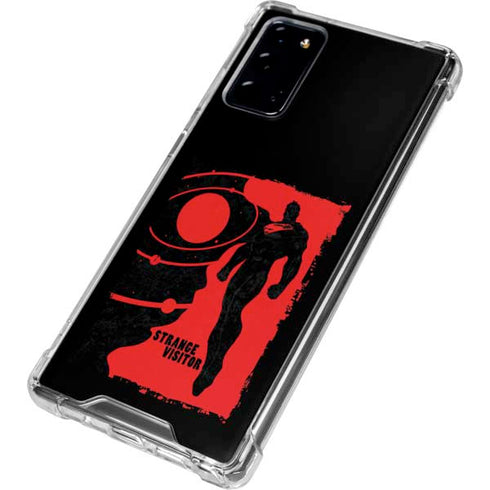 DC Comics Superman Silhouette Flying Galaxy Note20 5G Clear Case
