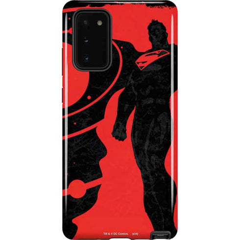 DC Comics Superman Silhouette Flying Galaxy Note20 5G Pro Case