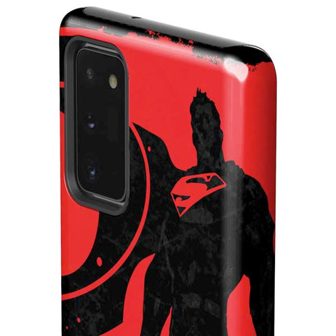 DC Comics Superman Silhouette Flying Galaxy Note20 5G Pro Case