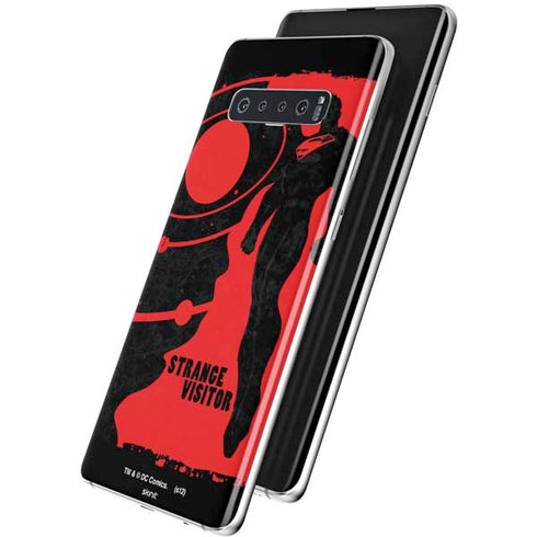 DC Comics Superman Silhouette Flying Galaxy S10 Skin