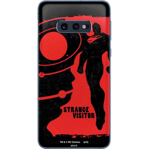 DC Comics Superman Silhouette Flying Galaxy S10e Skin