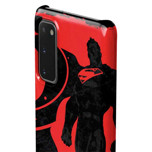 DC Comics Superman Silhouette Flying Galaxy S20 Lite Case