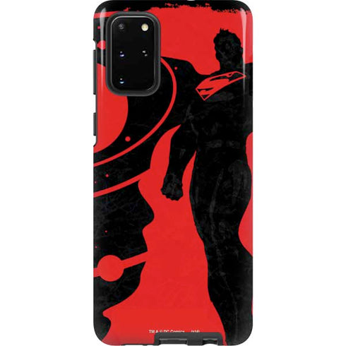 DC Comics Superman Silhouette Flying Galaxy S20 Plus Pro Case