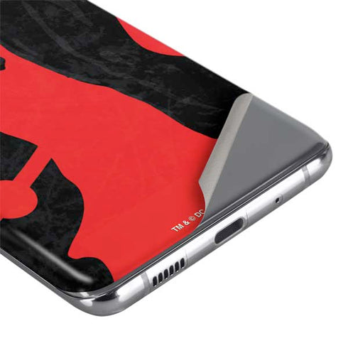 DC Comics Superman Silhouette Flying Galaxy S20 Skin