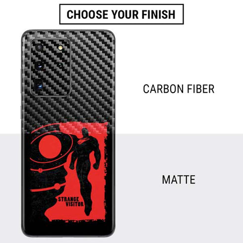 DC Comics Superman Silhouette Flying Galaxy S20 Ultra 5G Skin