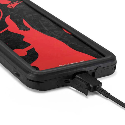 DC Comics Superman Silhouette Flying Galaxy S20 Waterproof Case