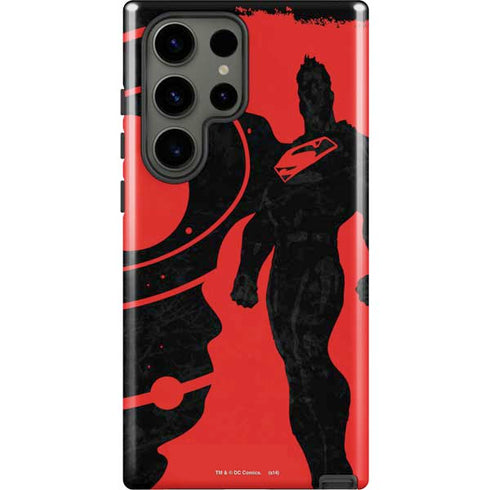 DC Comics Superman Silhouette Flying Galaxy S23 Ultra Pro Case