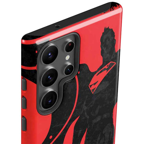 DC Comics Superman Silhouette Flying Galaxy S23 Ultra Pro Case