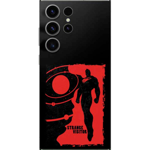 DC Comics Superman Silhouette Flying Galaxy S25 Ultra Skin