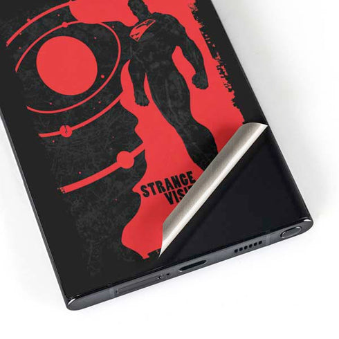 DC Comics Superman Silhouette Flying Galaxy S25 Ultra Skin