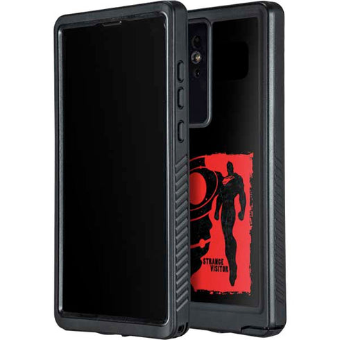 DC Comics Superman Silhouette Flying Galaxy S24 Ultra Waterproof Case