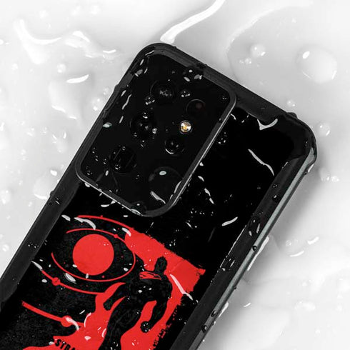 DC Comics Superman Silhouette Flying Galaxy S24 Ultra Waterproof Case