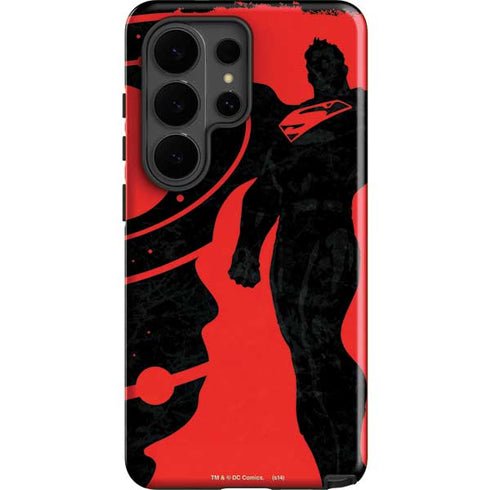 DC Comics Superman Silhouette Flying Galaxy S26 Ultra Impact Case