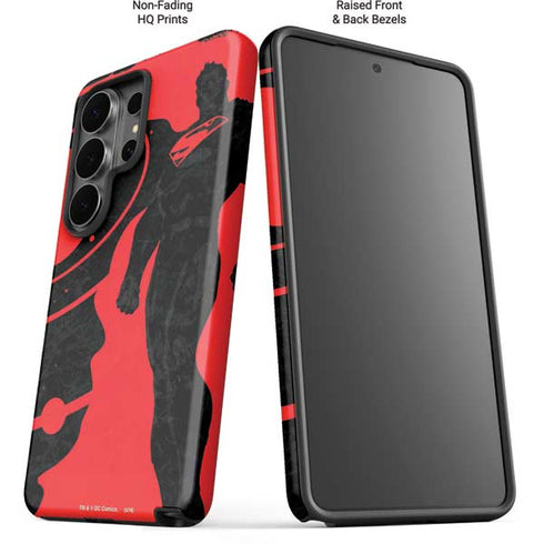 DC Comics Superman Silhouette Flying Galaxy S26 Ultra Impact Case
