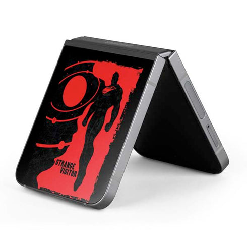 DC Comics Superman Silhouette Flying Galaxy Z Flip6 Skin
