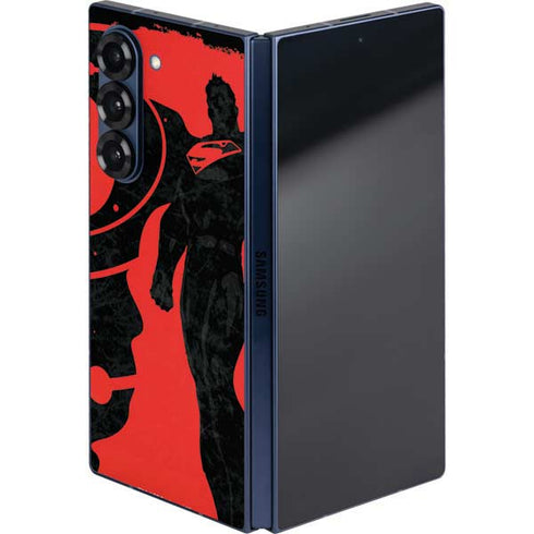 DC Comics Superman Silhouette Flying Galaxy Z Fold6 Skin