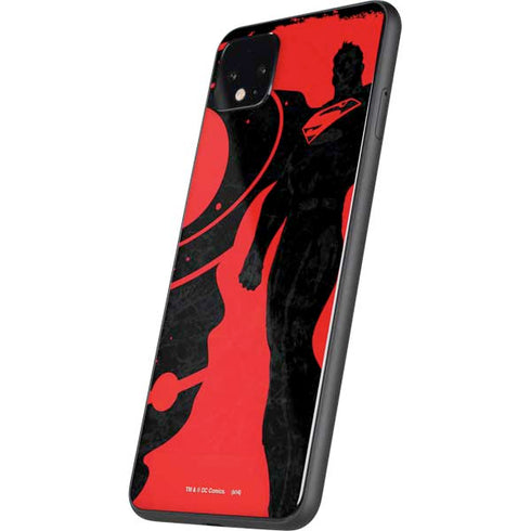 DC Comics Superman Silhouette Flying Google Pixel 4 XL Skin
