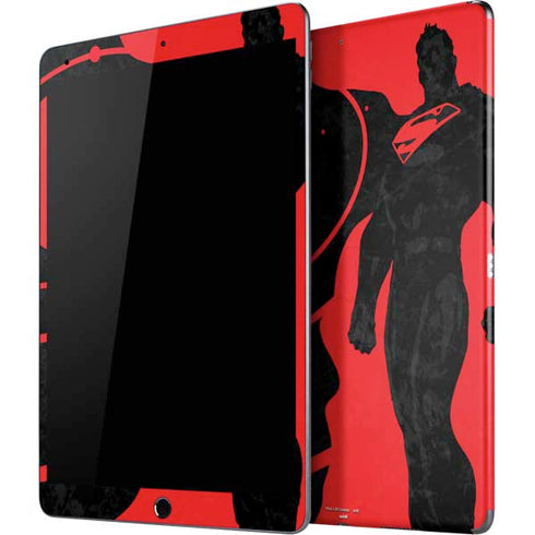 DC Comics Superman Silhouette Flying iPad Skins
