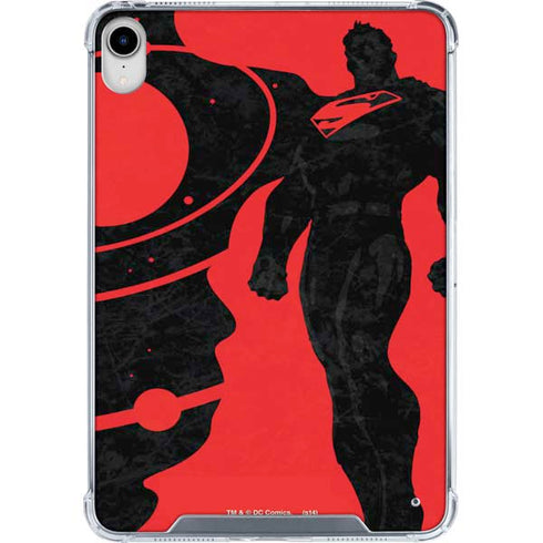 DC Comics Superman Silhouette Flying iPad 11th Gen (2025) Clear Case