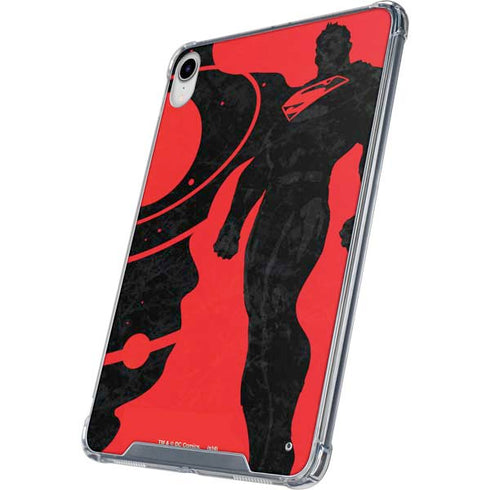 DC Comics Superman Silhouette Flying iPad 11th Gen (2025) Clear Case