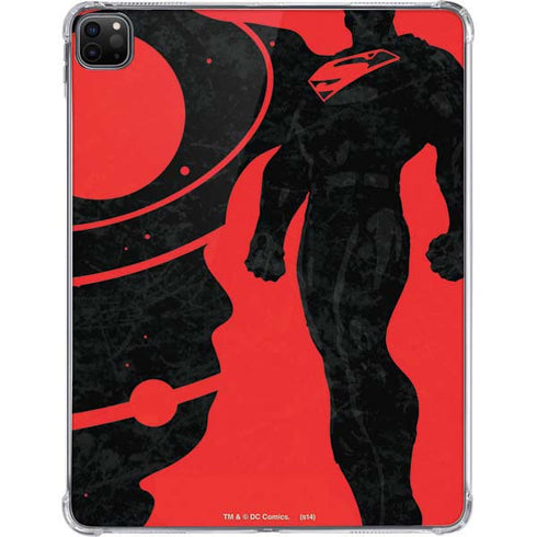 DC Comics Superman Silhouette Flying iPad Pro 11in (2024) Clear Case