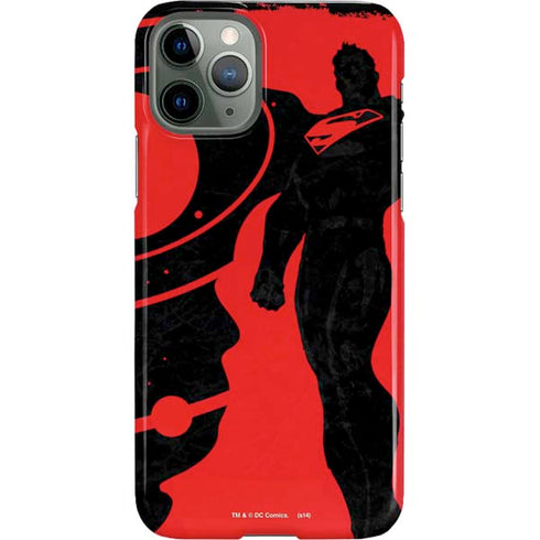 DC Comics Superman Silhouette Flying iPhone 11 Pro Lite Case