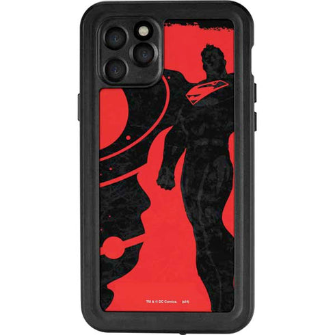 DC Comics Superman Silhouette Flying iPhone 11 Pro Waterproof Case