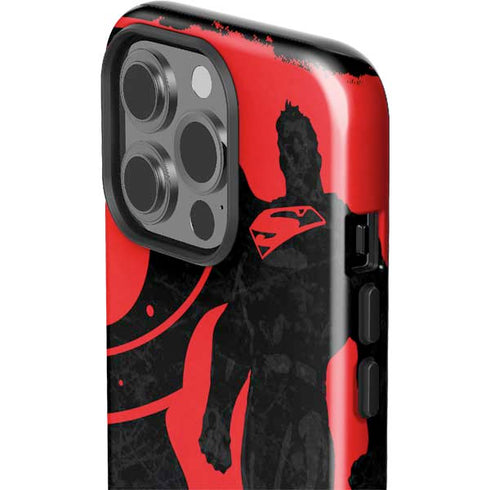 DC Comics Superman Silhouette Flying iPhone 15 Pro Impact Case