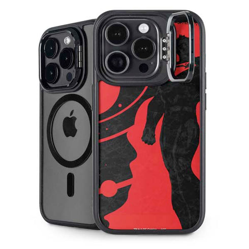 DC Comics Superman Silhouette Flying iPhone 15 Pro Max Kickstand Case