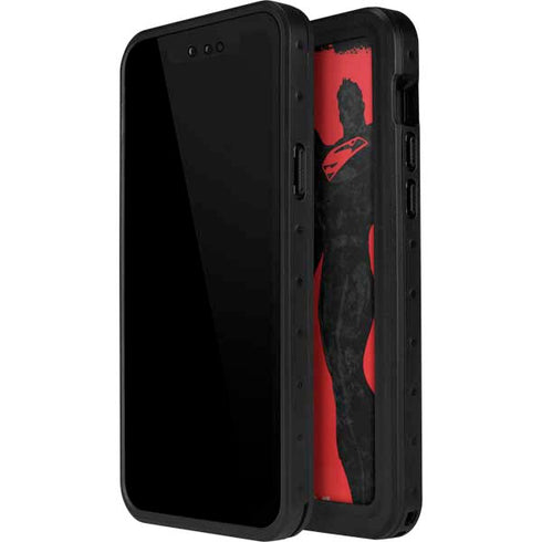 DC Comics Superman Silhouette Flying iPhone 15 Pro Waterproof Case