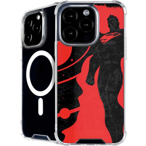 DC Comics Superman Silhouette Flying iPhone 16 Pro Max MagSafe Case