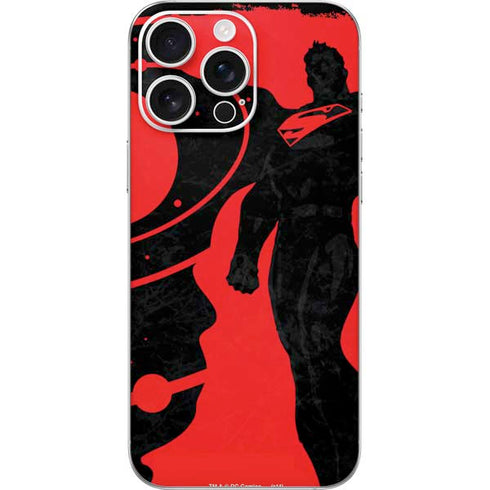 DC Comics Superman Silhouette Flying iPhone 16 Pro Max Skin