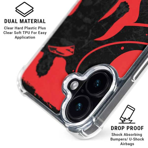 DC Comics Superman Silhouette Flying iPhone 17 MagSafe Case