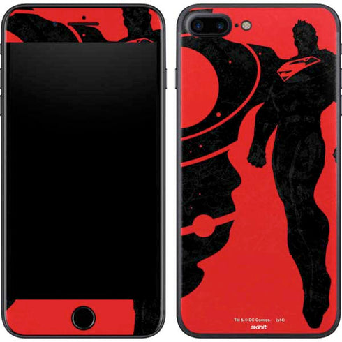 DC Comics Superman Silhouette Flying iPhone 7 Plus Skin
