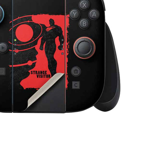 DC Comics Superman Silhouette Flying Nintendo Switch 2 (2025) Joy-Con Controller Skin