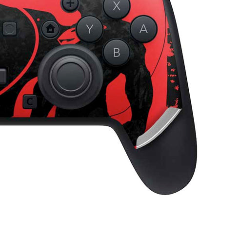 DC Comics Superman Silhouette Flying Nintendo Switch 2 (2025) Pro Controller Skin