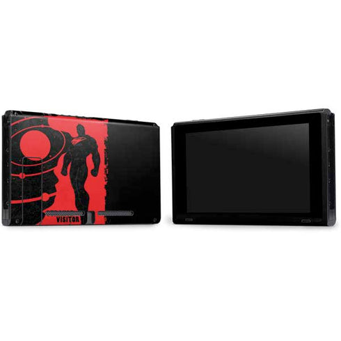DC Comics Superman Silhouette Flying Nintendo Switch Bundle Skin