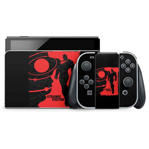 DC Comics Superman Silhouette Flying Nintendo Skins