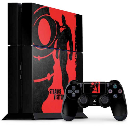 DC Comics Superman Silhouette Flying PS4 Console and Controller Bundle Skin