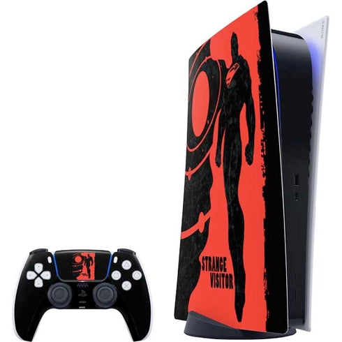 DC Comics Superman Silhouette Flying PlayStation PS5 Skins